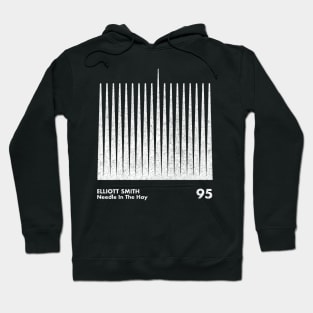 Needle In The Hay / Elliott Smith / Minimal Graphic Design Artwork Hoodie